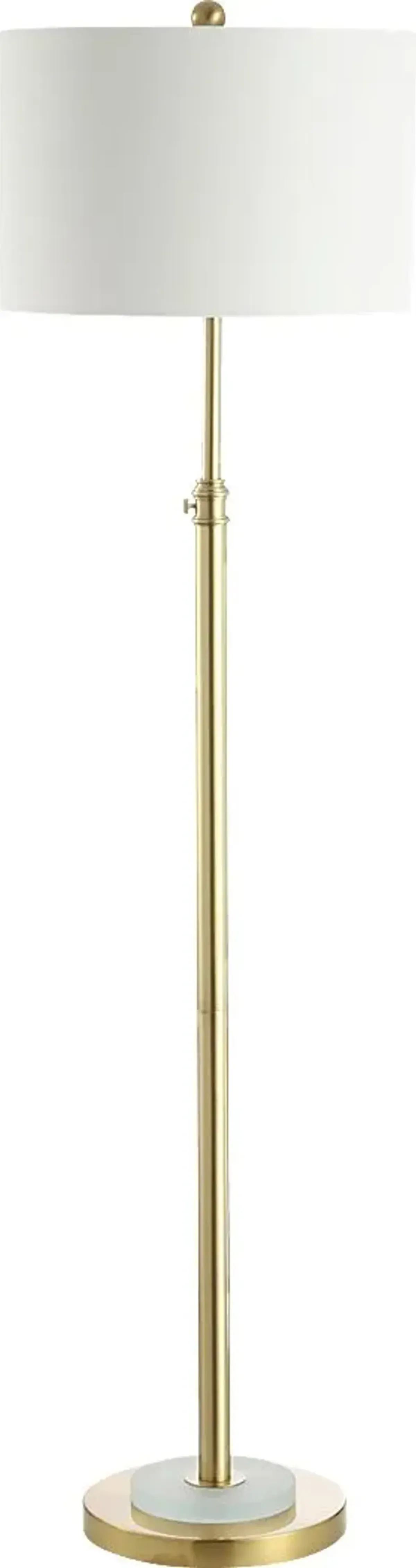 Utica Point Gold Floor Lamp