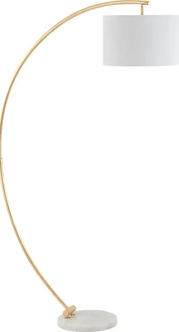 Reisener Drive Gold Floor Lamp