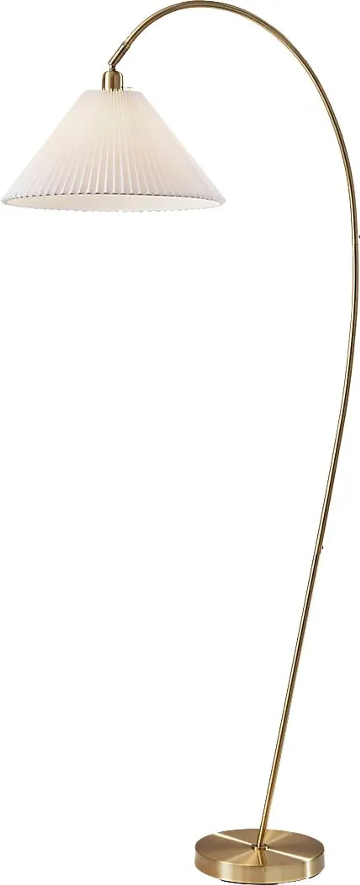 Mcclellan Vista Brass Floor Lamp