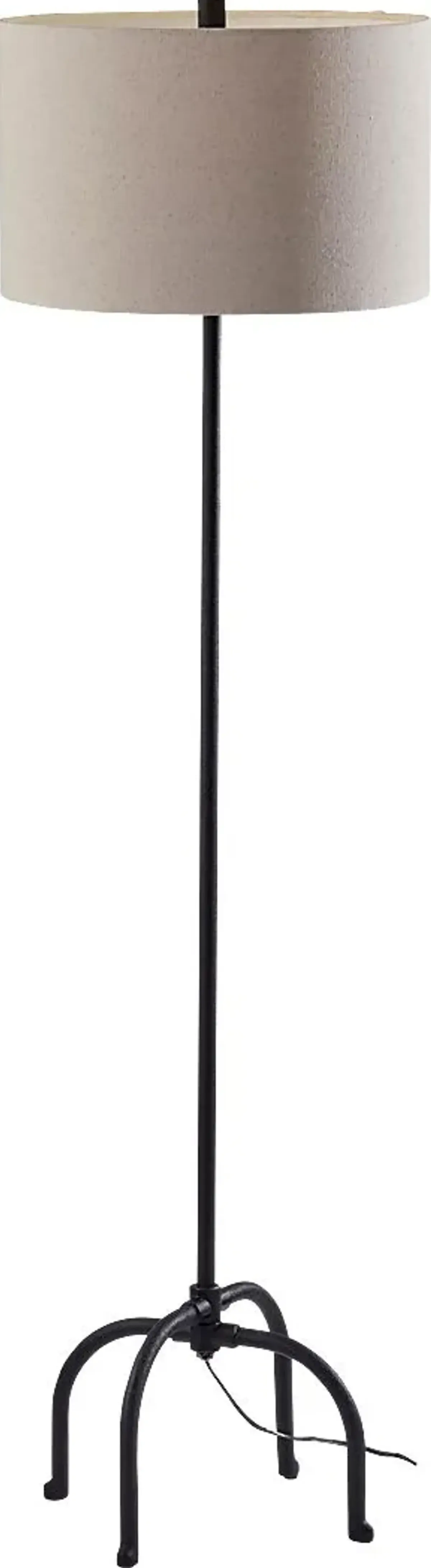 Dumfries Drive Black Floor Lamp
