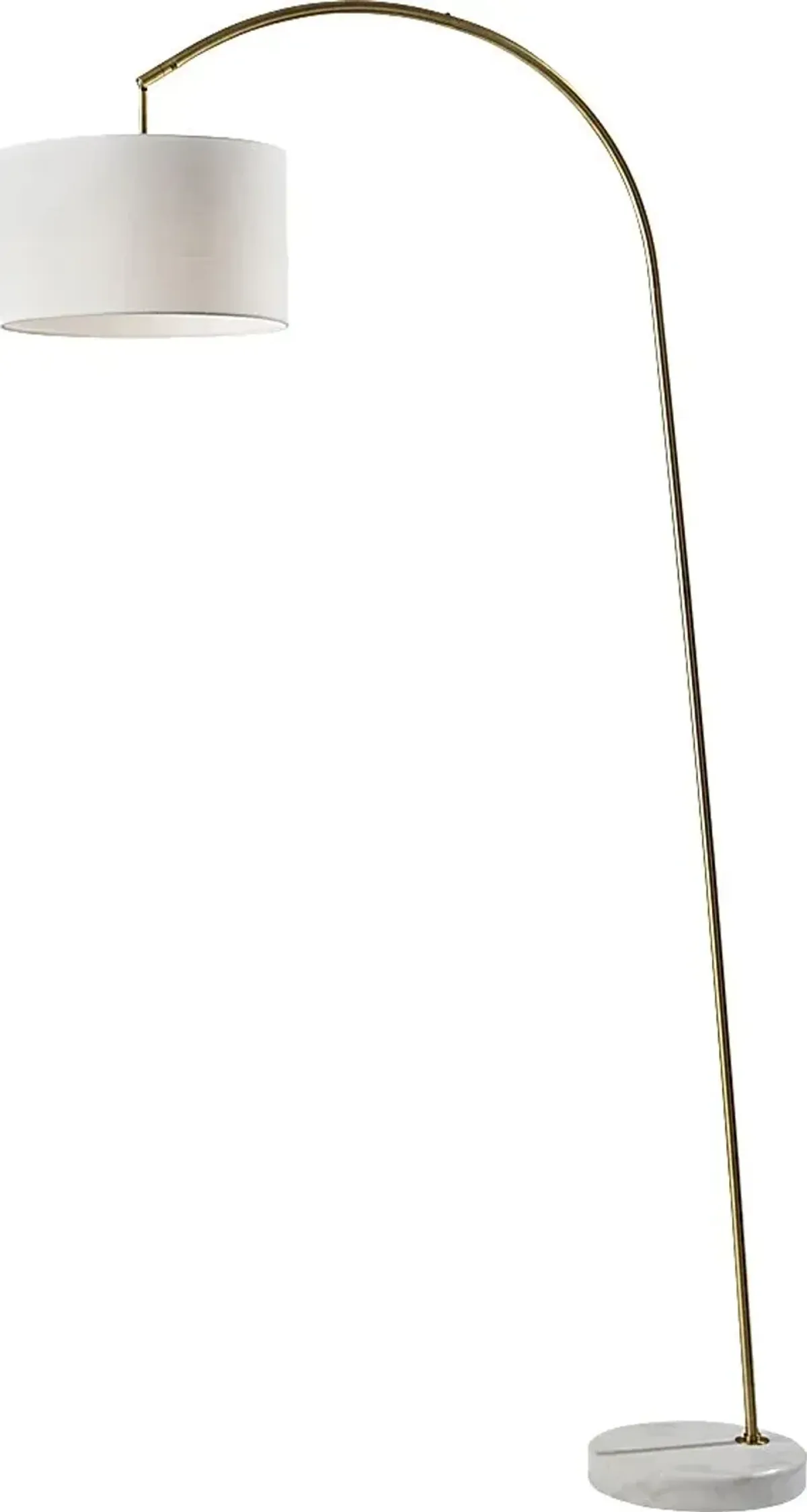 Kinsman Way Brass Floor Lamp