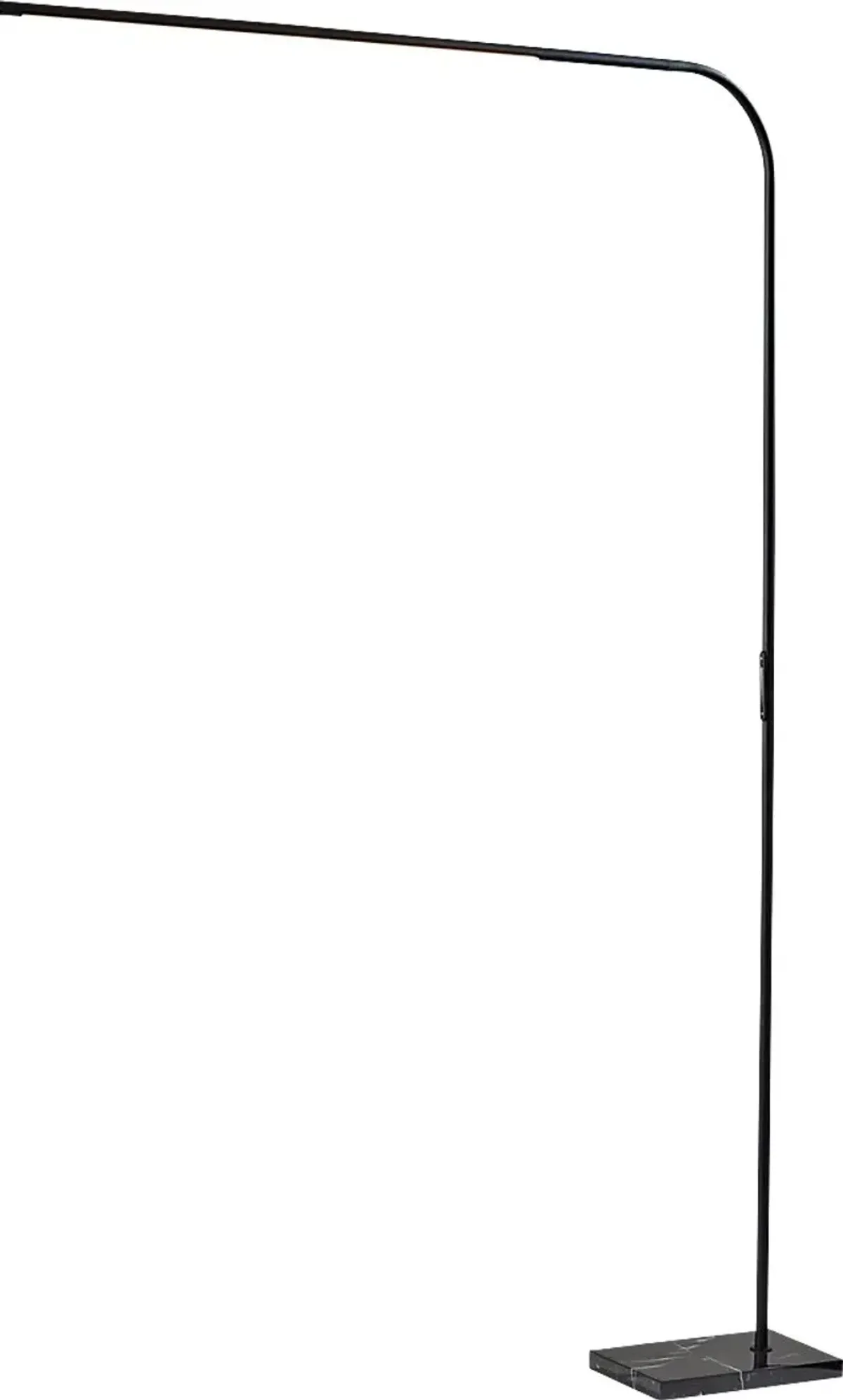 Linzee Club Black Floor Lamp