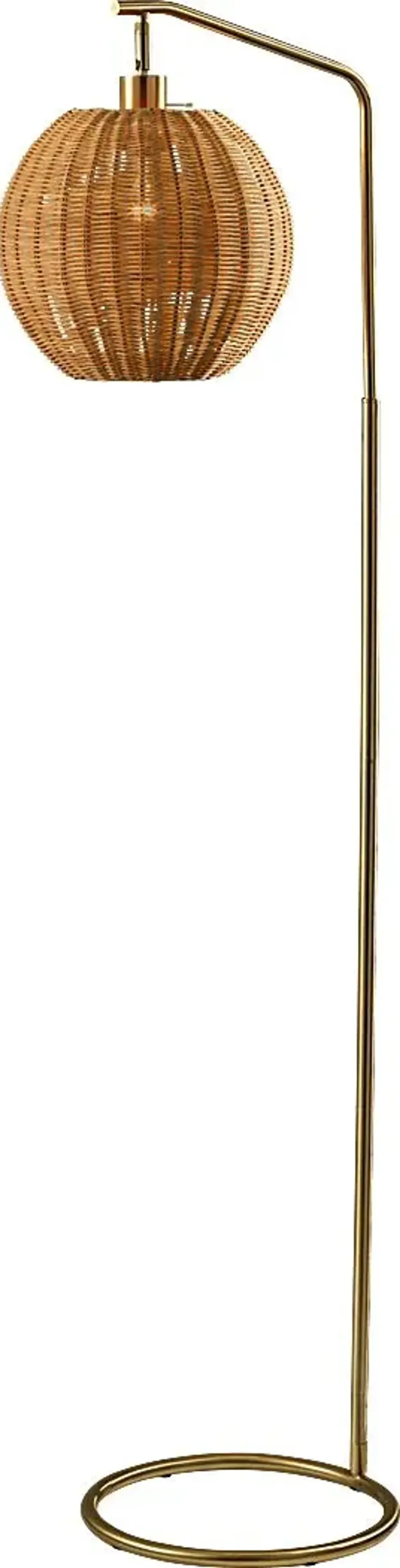 Hindle Valley Brass Floor Lamp