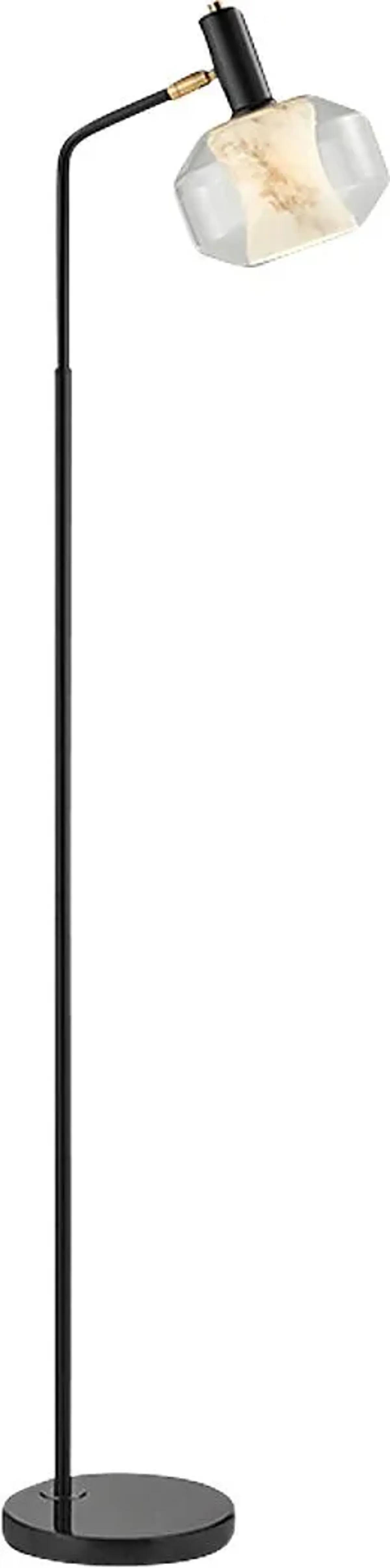 Burdeno Road Black Floor Lamp