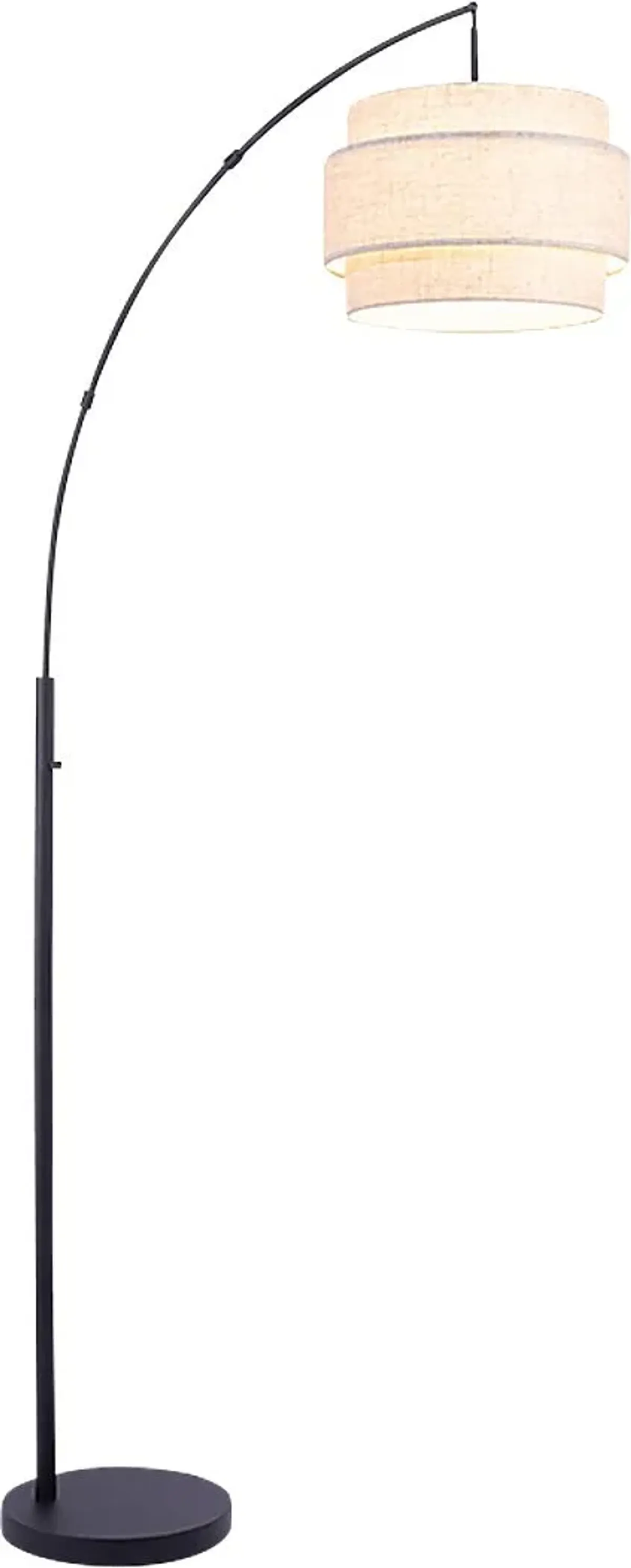 Izan View Black Arc Floor Lamp