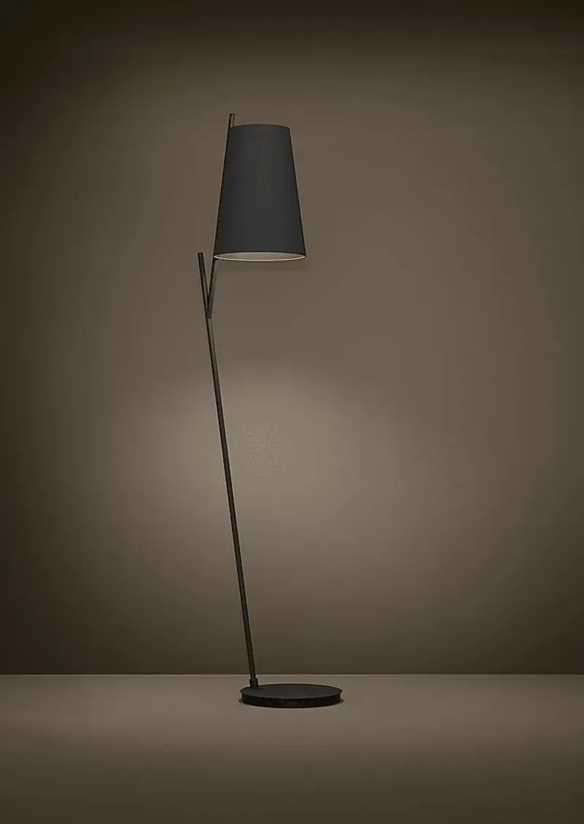 Mcquade Boulevard Black Floor Lamp