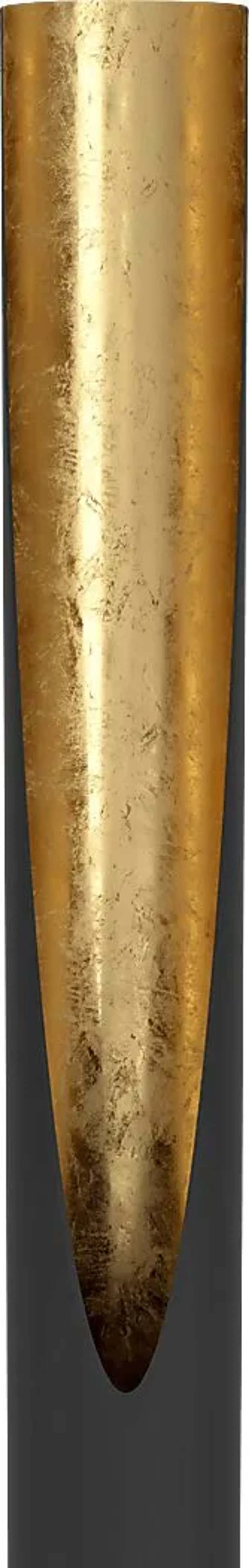 Revere Post Black Floor Lamp