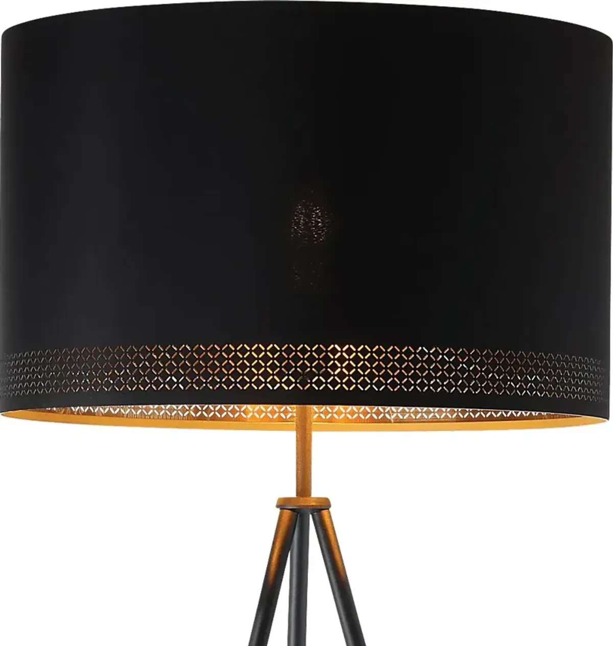 Renfrew Lane Black Floor Lamp