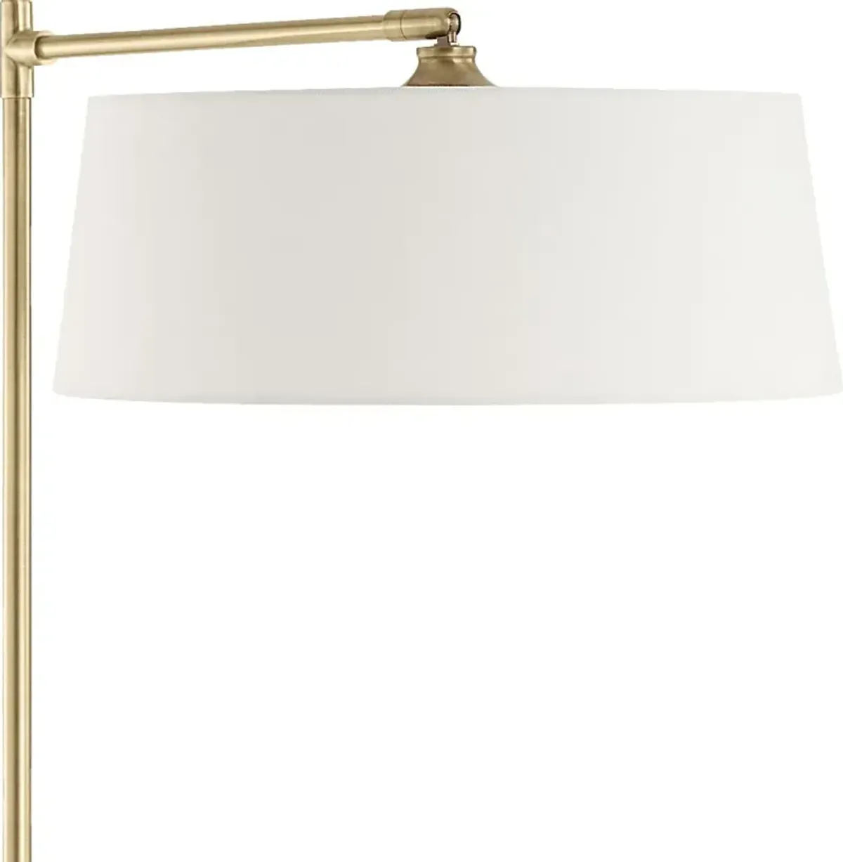 Galster Road Brass Floor Lamp
