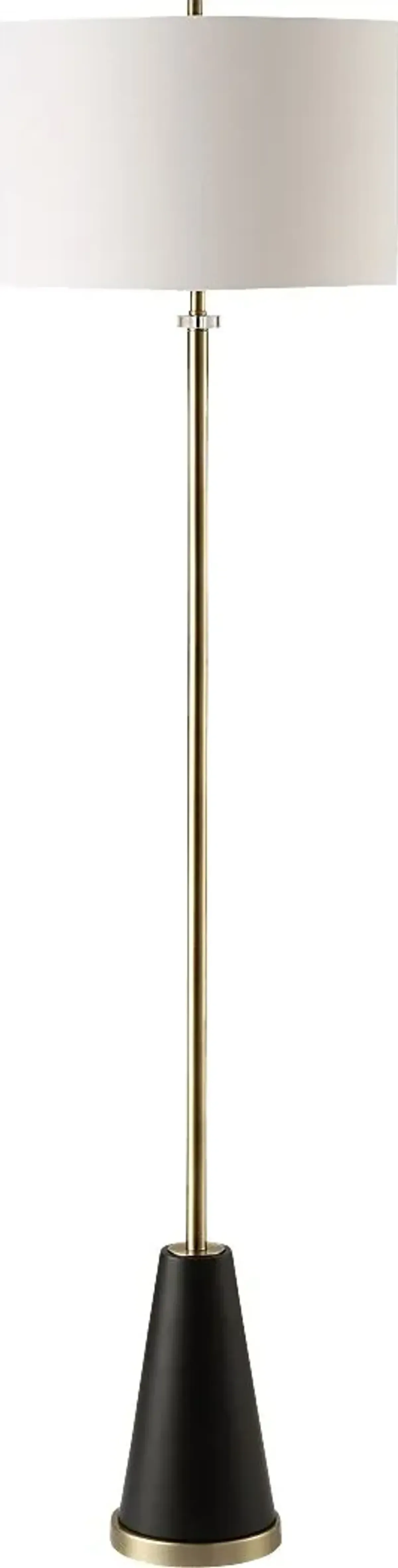 Mandalay Summit Brass Floor Lamp