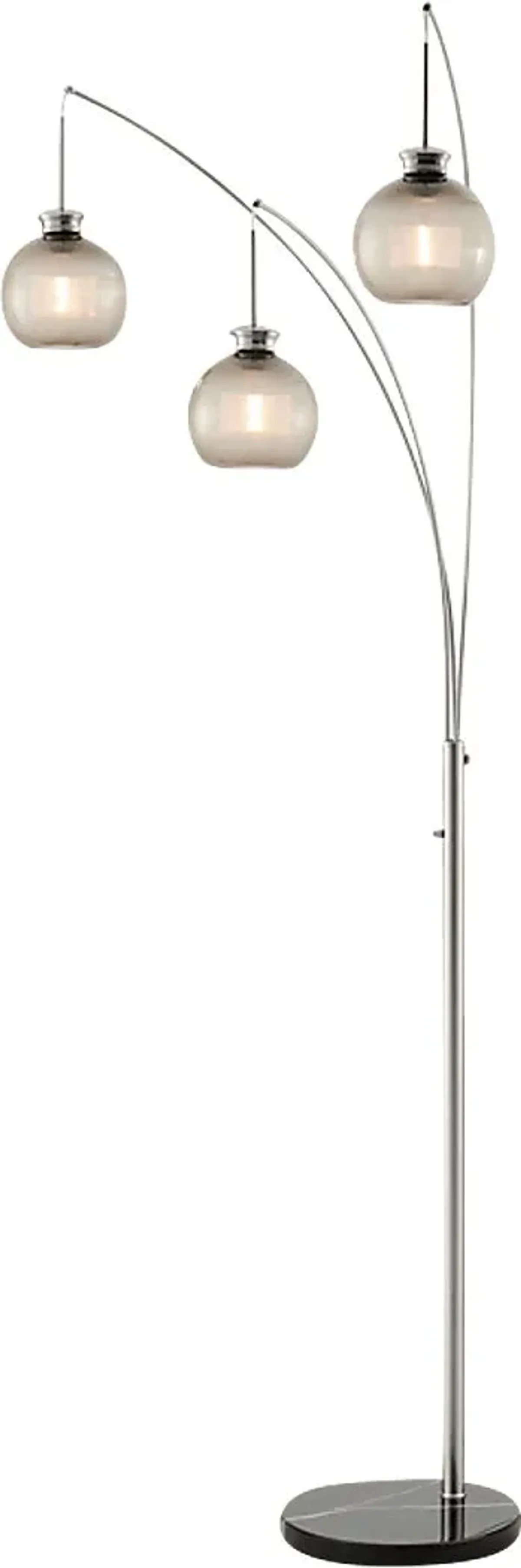 Chene View Silver Floor Lamp