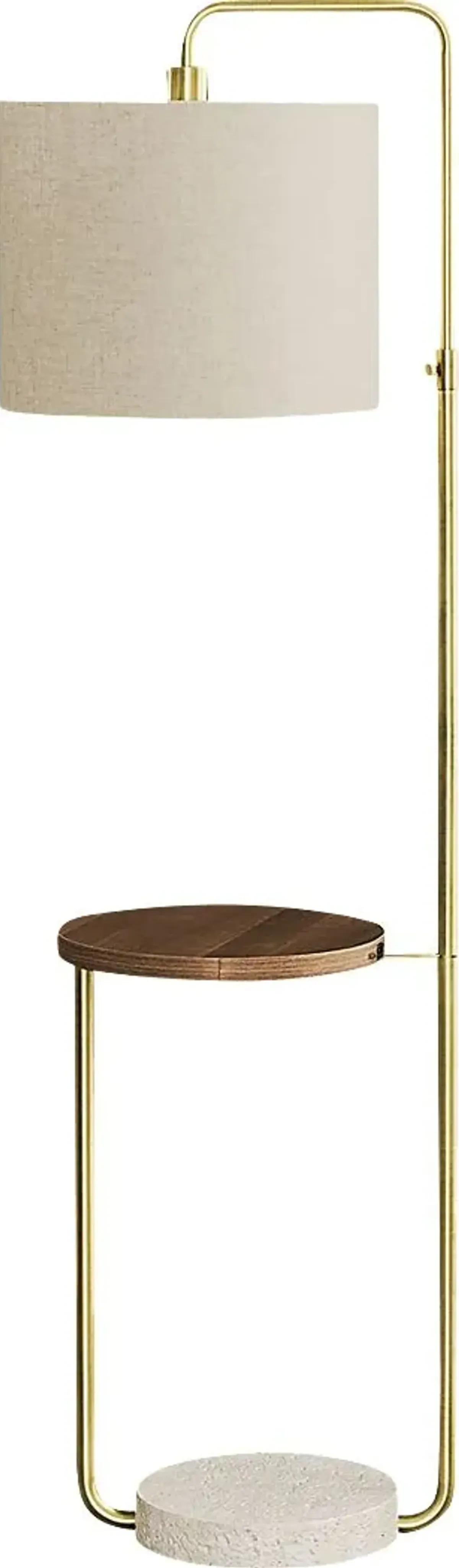 Cubeshack Gold Floor Lamp