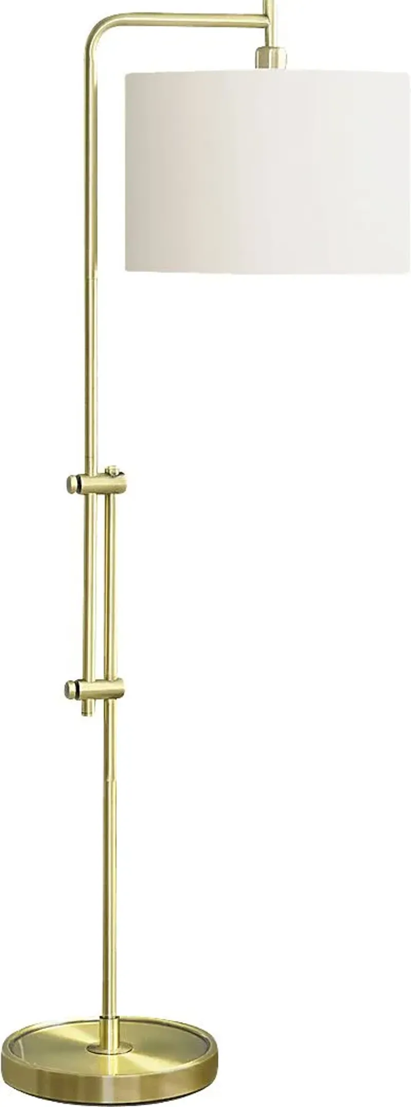 Whizy Gold Floor Lamp
