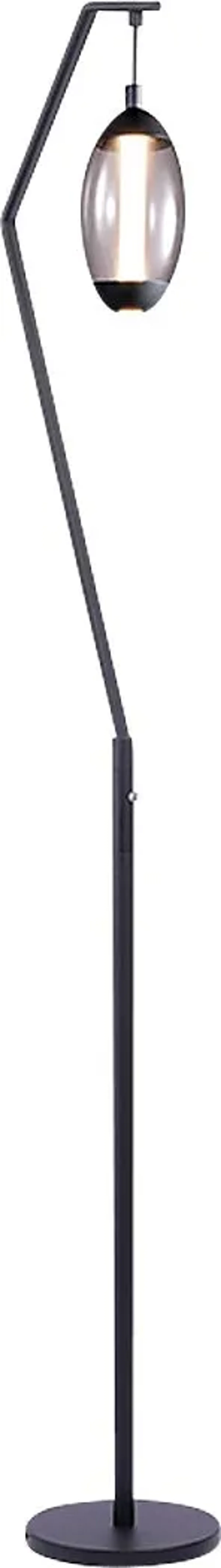 Hendrie Loop Black Floor Lamp