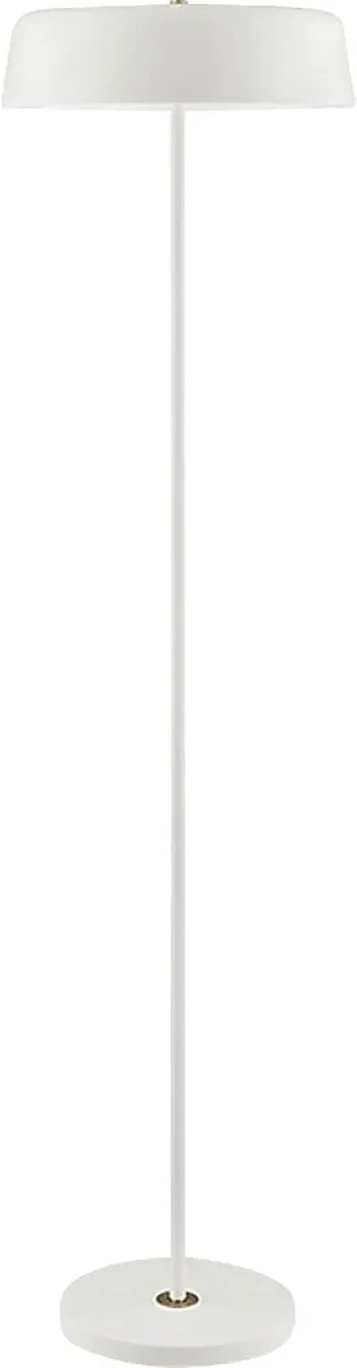 Sioux Grove White Floor Lamp