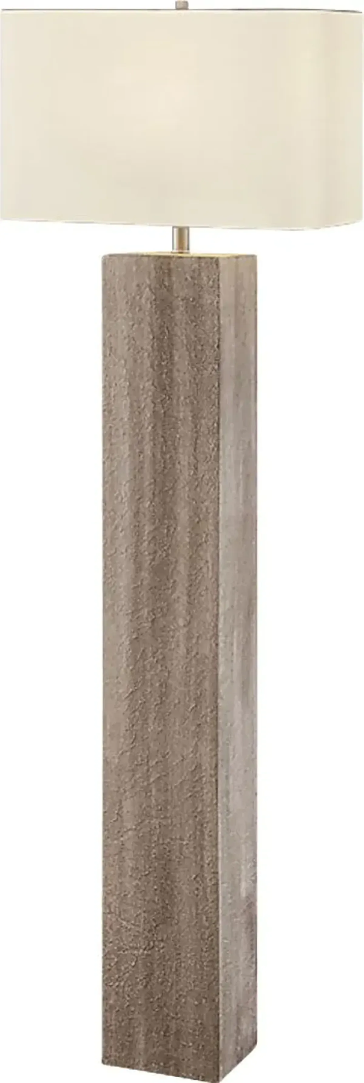 Iliana Edge Brown Floor Lamp