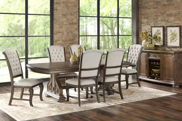 Armitage Brown 8 Pc Dining Room