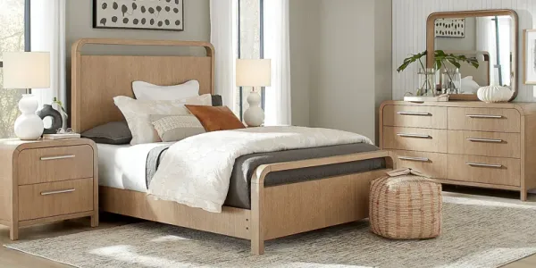 Canyon Sandstone 7 Pc Queen Panel Bedroom