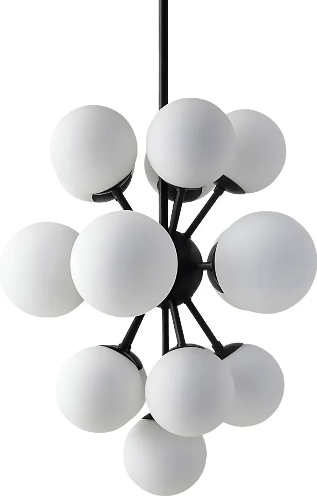 Fluxy Black Chandelier
