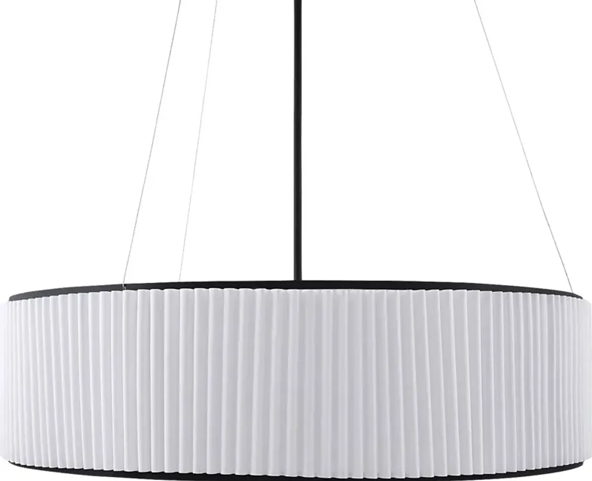 Flowerite Black Chandelier