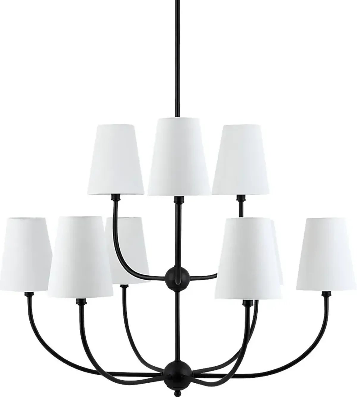 Tobis Black Chandelier