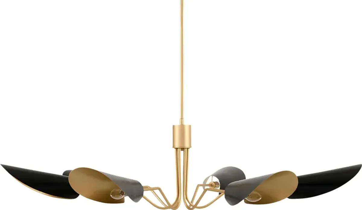 Darkwing Gold Chandelier