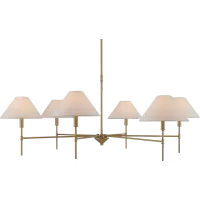 Darryll Brass Chandelier | Furniture.com