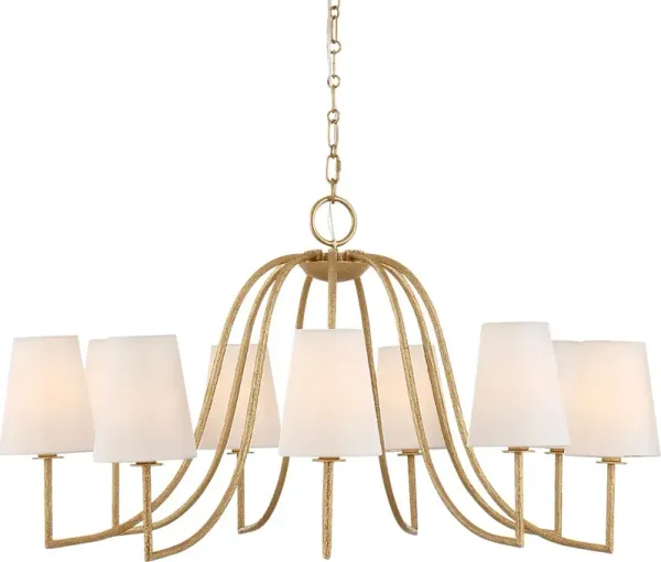 Tatum Brass Chandelier