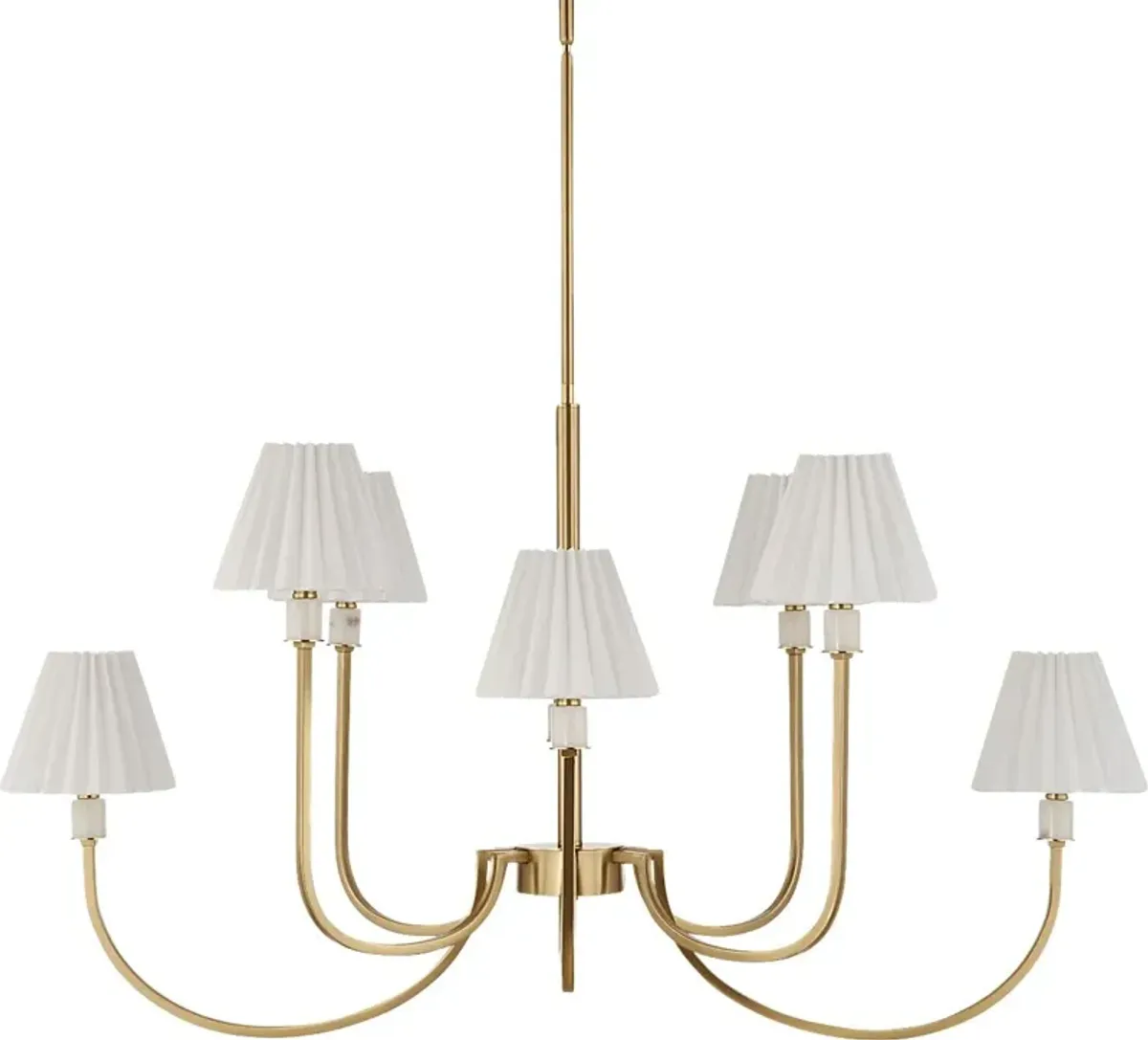 Leeroye Brass Chandelier