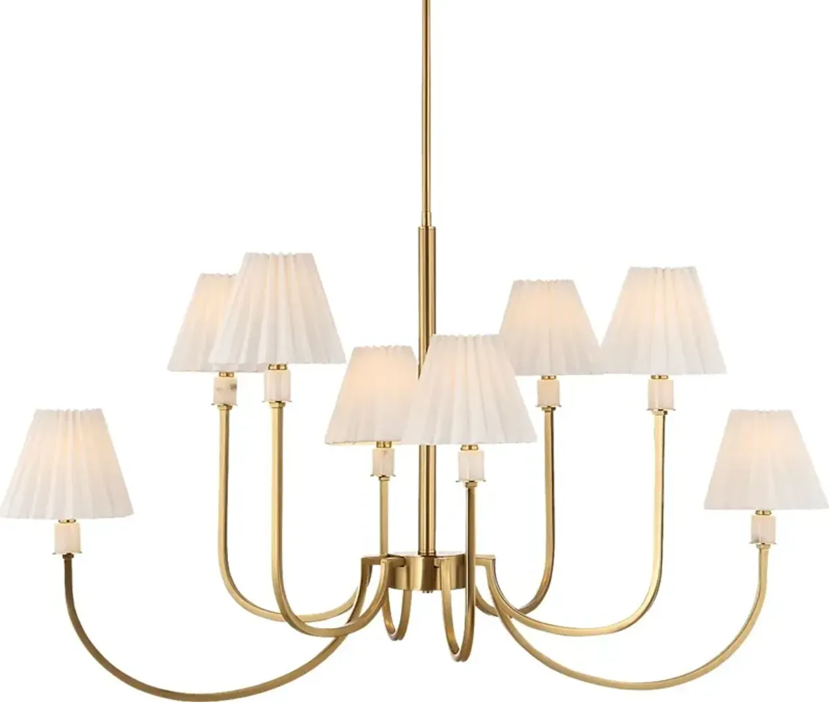Leeroye Brass Chandelier