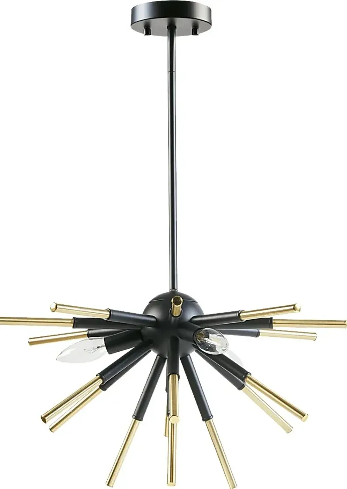 Grotto View Black Chandelier