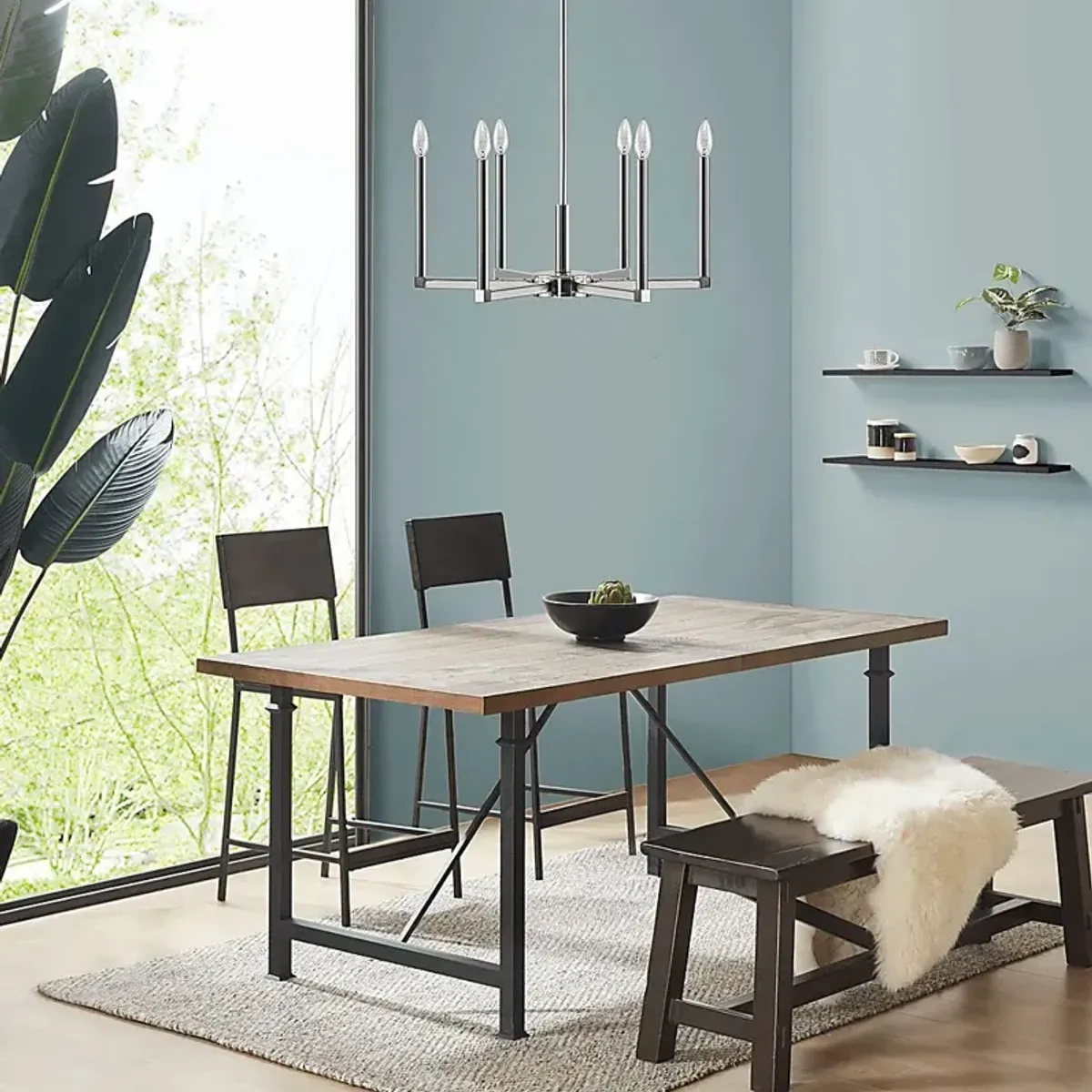 Volte Hills Silver Chandelier