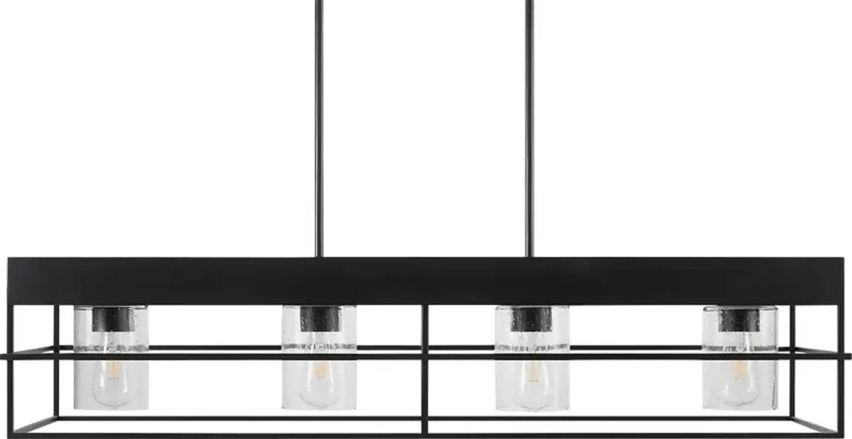 Sloman Club Black Chandelier