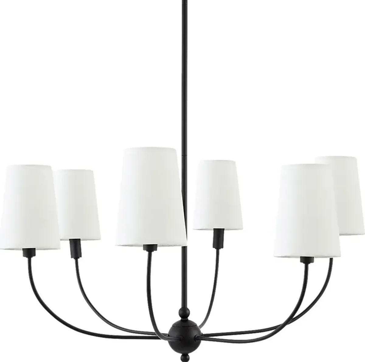 Bedford Peak Black Chandelier