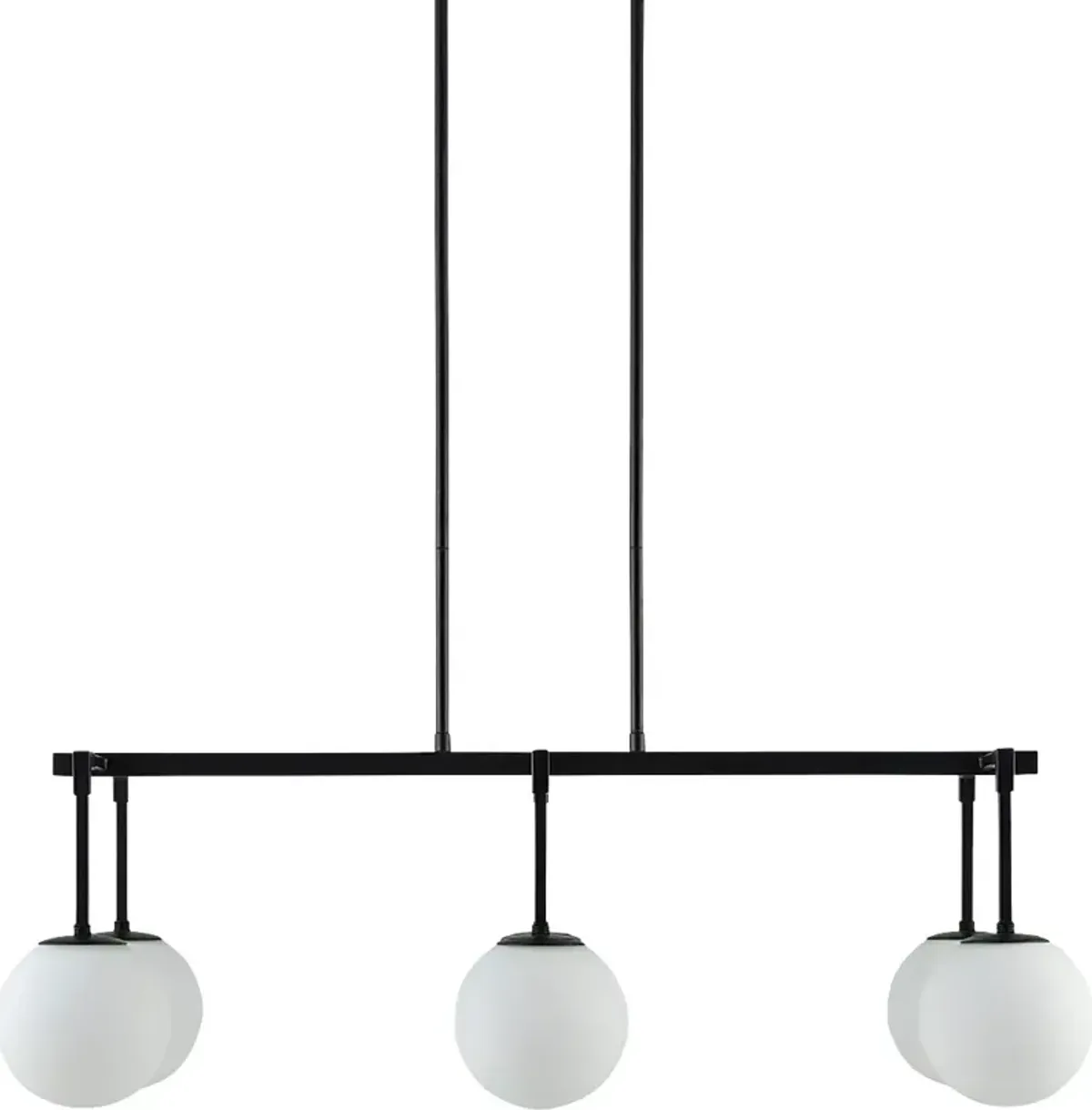 Asa Post Black Chandelier