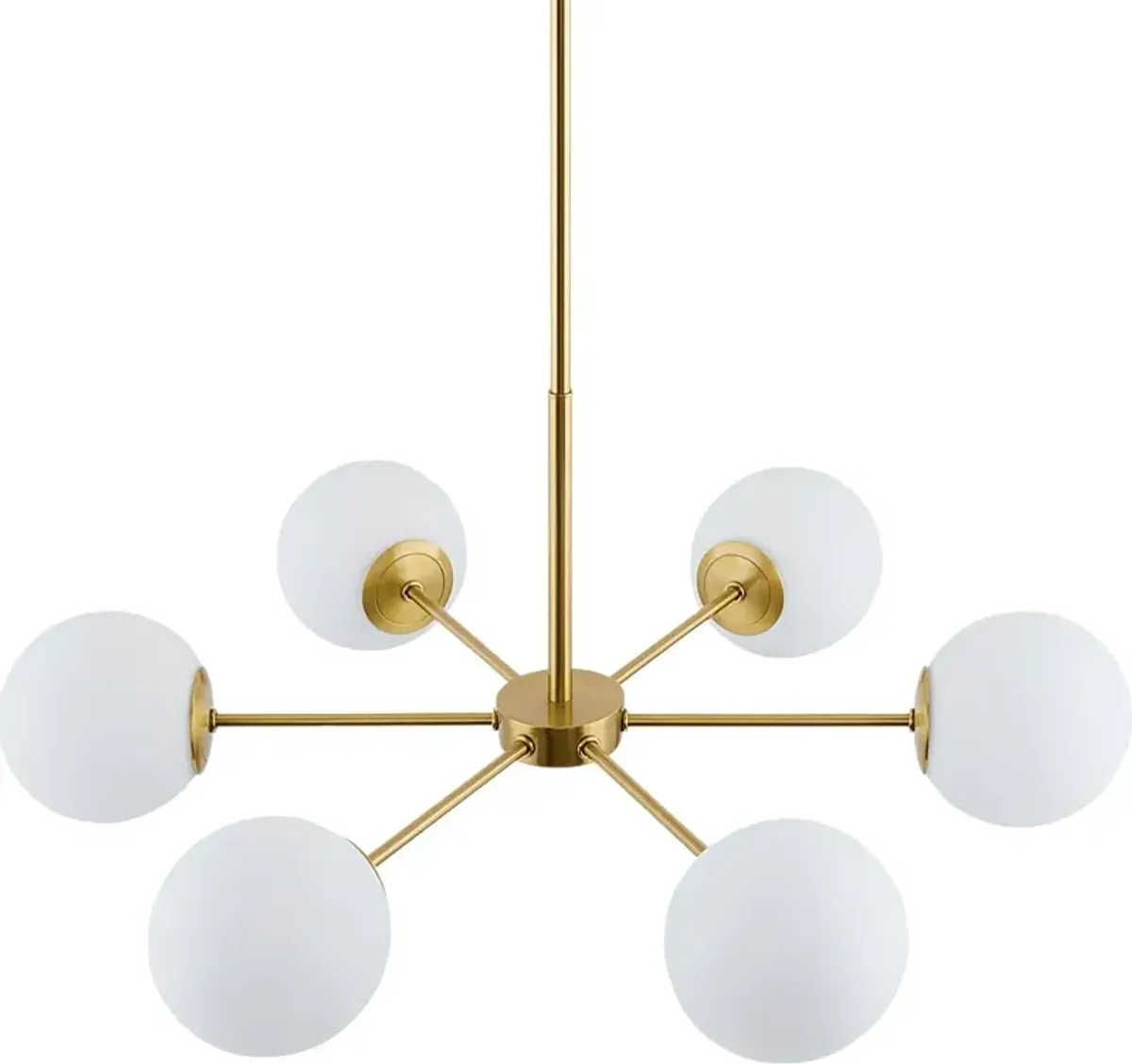 Vinton Home Brass Chandelier