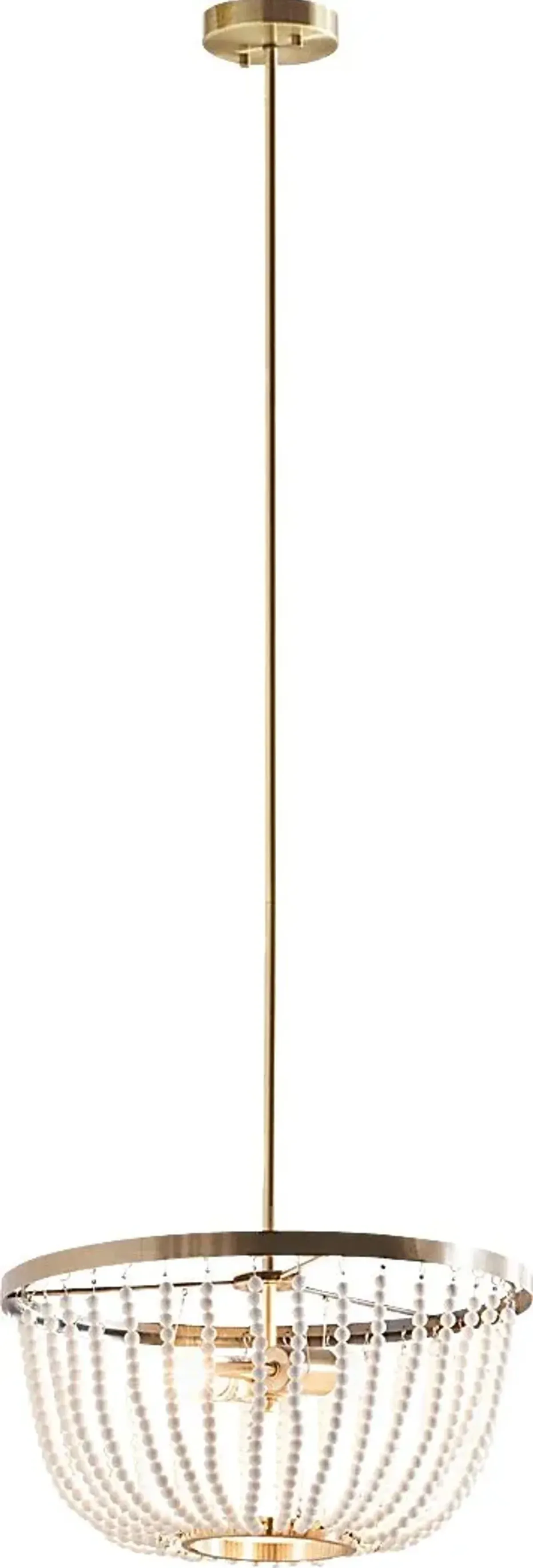 Marantette Cave Brass Chandelier