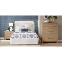 Canyon Cream 5 Pc Queen Upholstered Bedroom