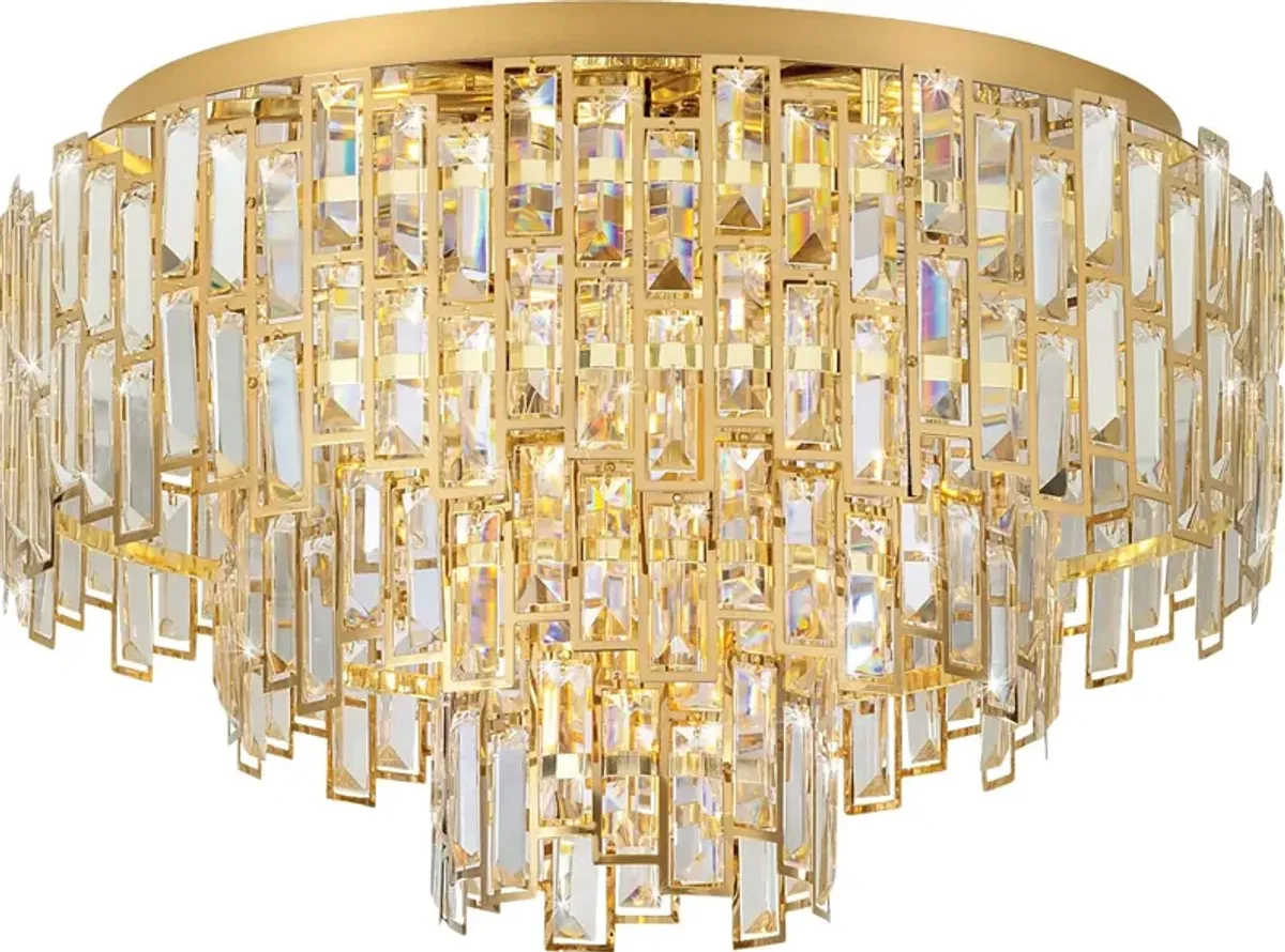 Julian Sea Brass Flush Mount