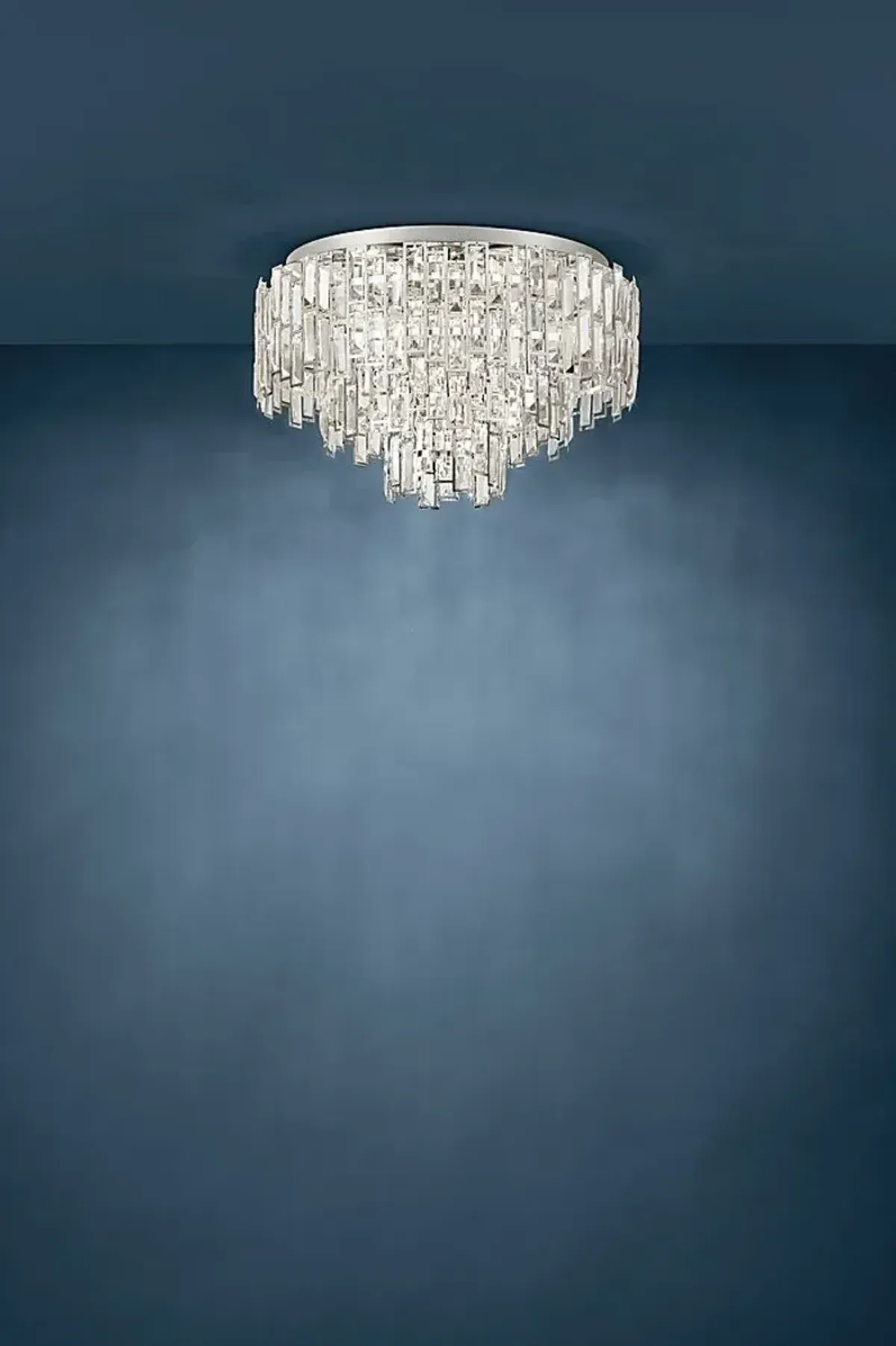 Julian Sea Silver Flush Mount