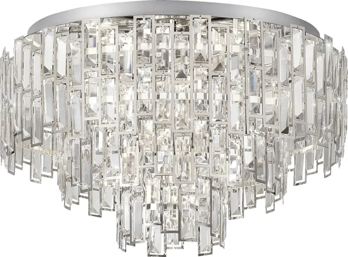Julian Sea Silver Flush Mount