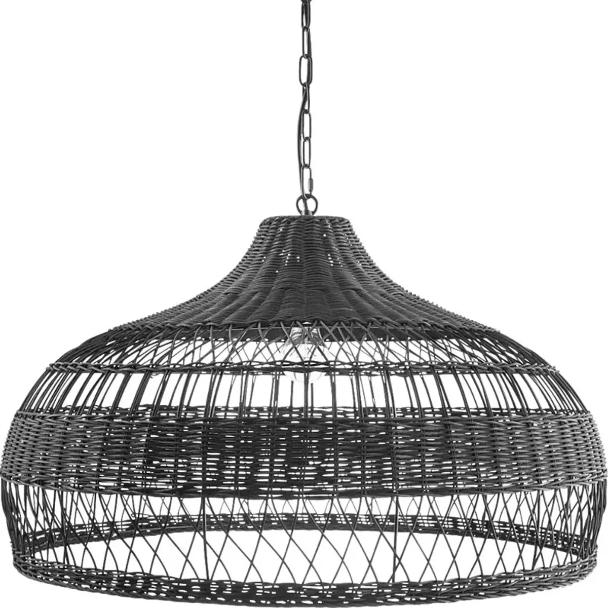 Crowwares Black Pendant