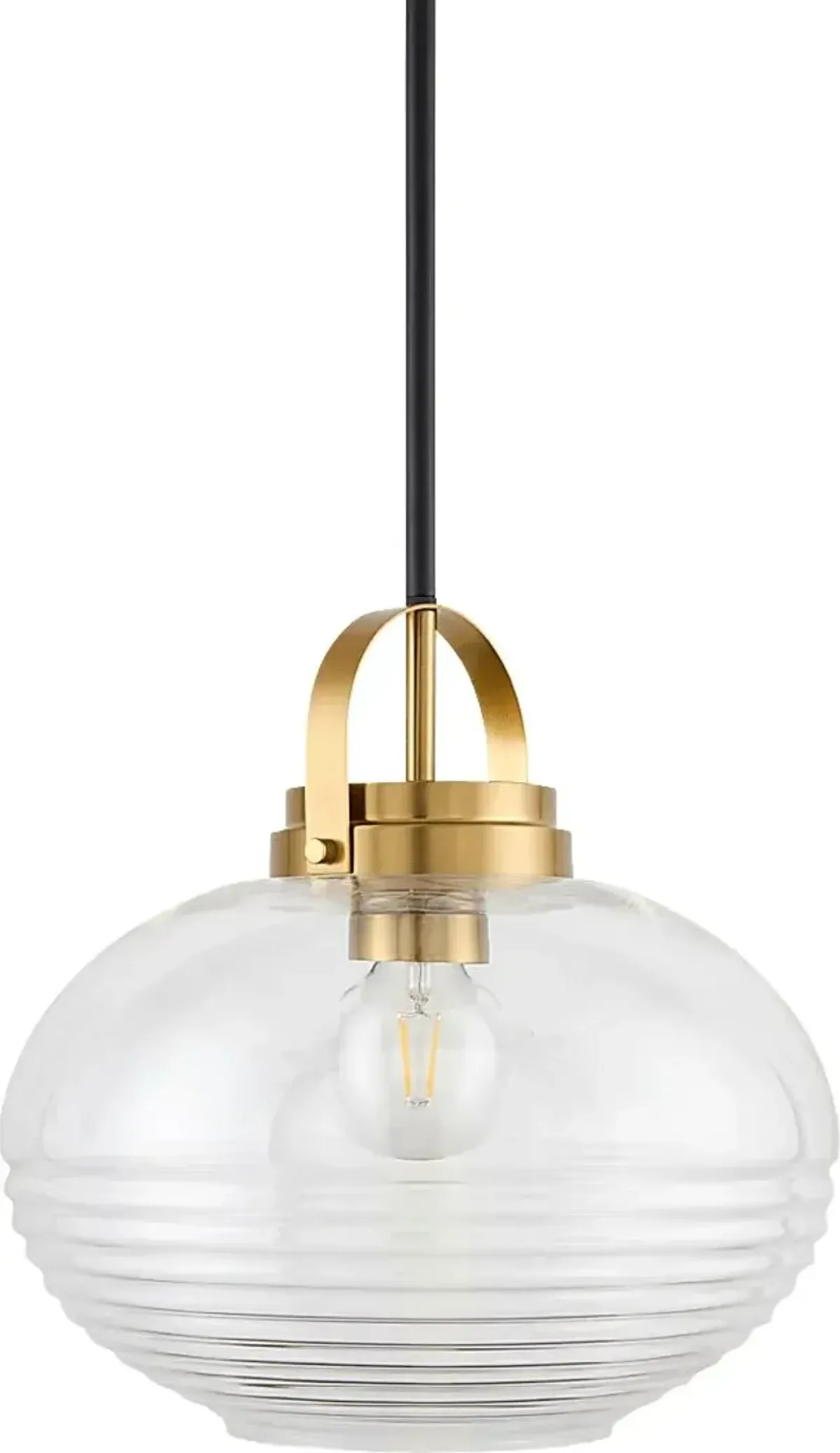 Quadfly Brass Pendant