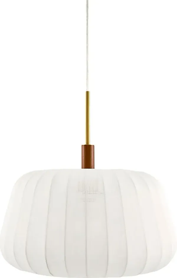Meldrum Lane White Pendant