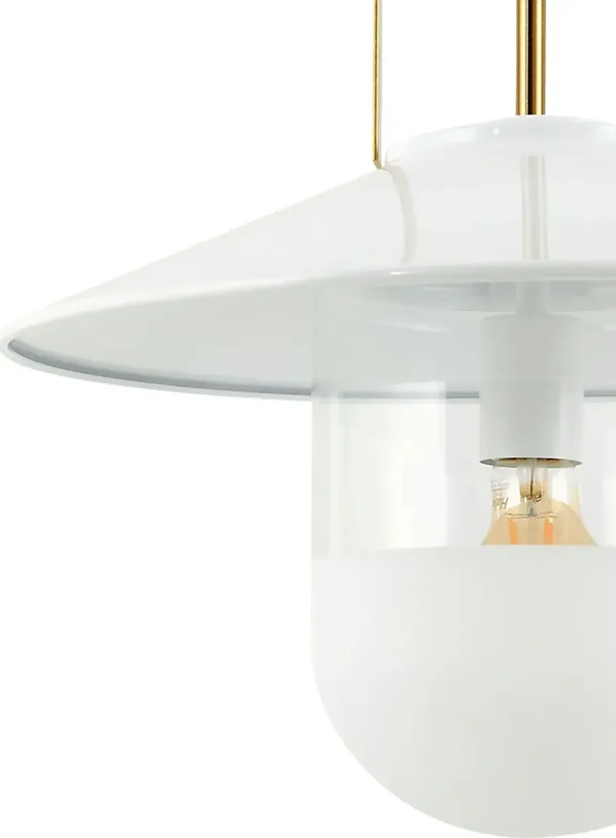 Tylia Court Brass Pendant