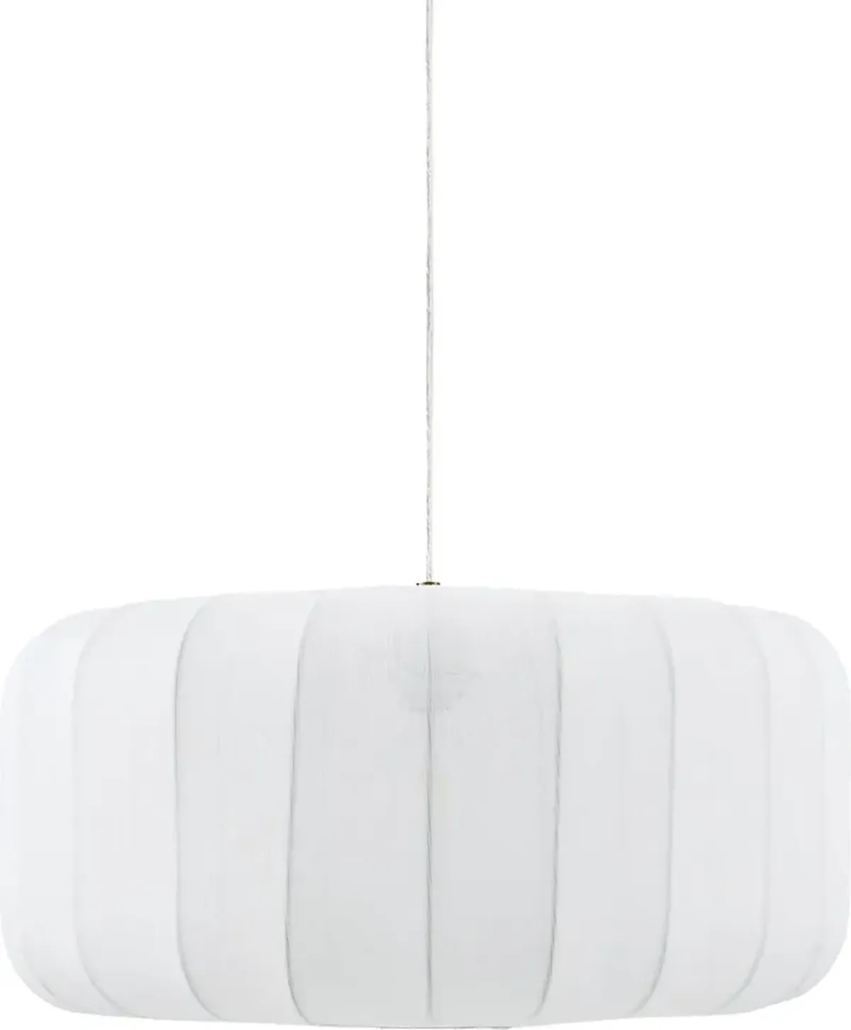 Mercier Circle White Pendant