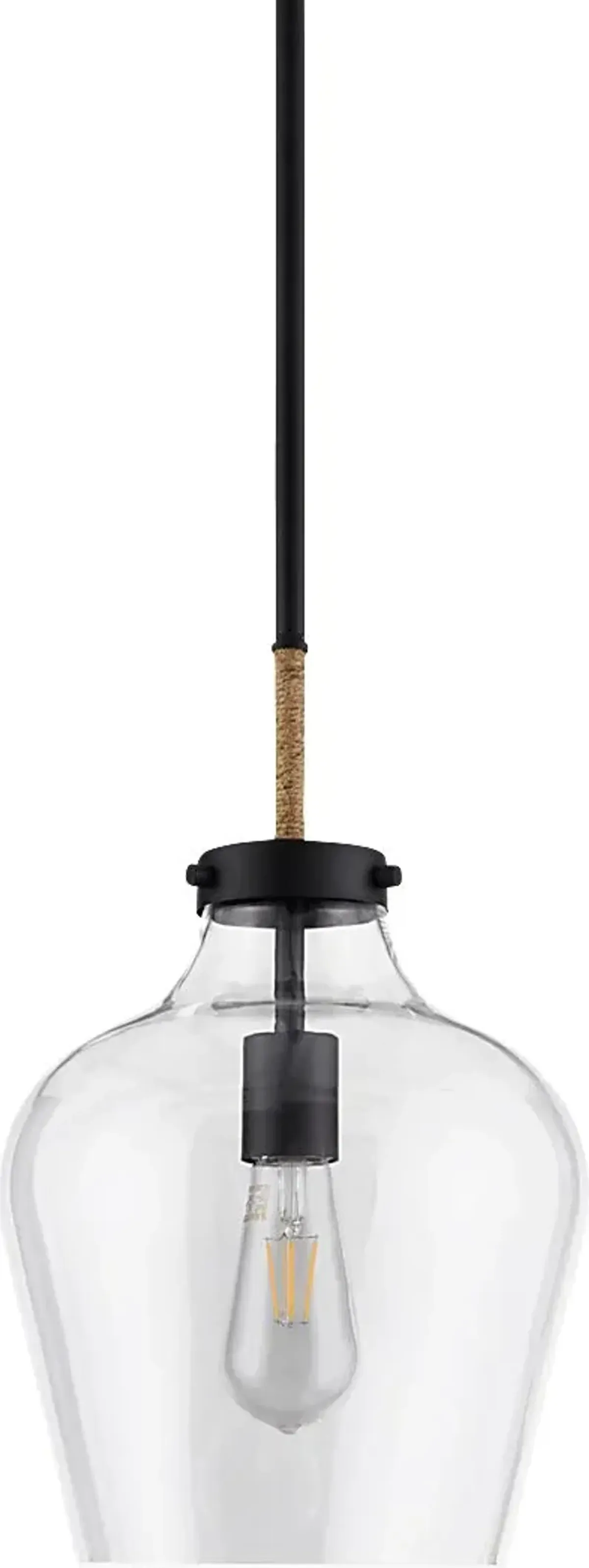 Eastlawn Bay Black Pendant