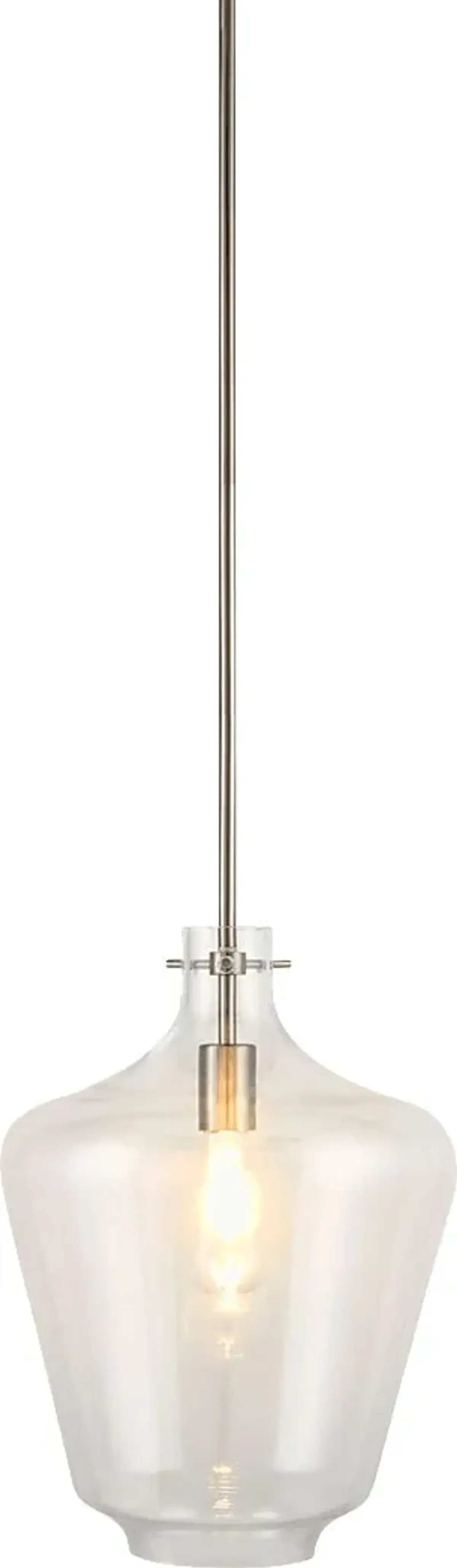 Clairepoint Home Silver Pendant