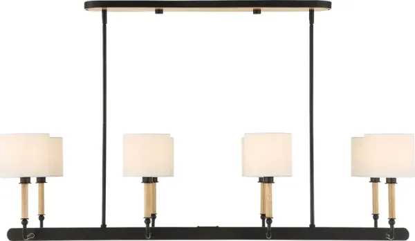 Cristover Black Chandelier