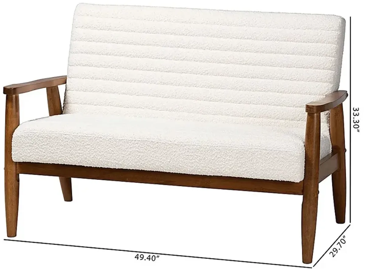 Washakie Walnut Loveseat